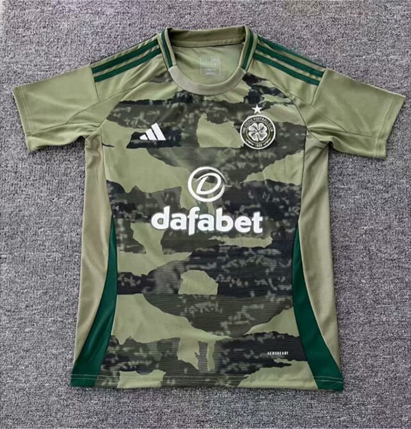 AAA Quality Celtic 24/25 Third Dark Green Soccer Jersey